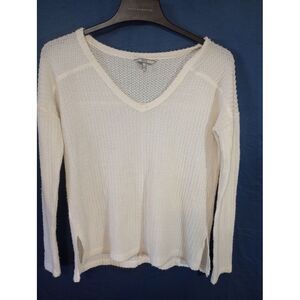 BKE Lightweight Sweater Knit‎ Dolman Top Cream Size XSmall